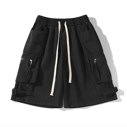 American hiphop Cargo Shorts for Men and Women in Summer, Versatile High Street Fashion Brand Loose Casual Outer Wear Sports Cargo Pants