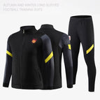 [set] 2621 chinese black-long zipper / L