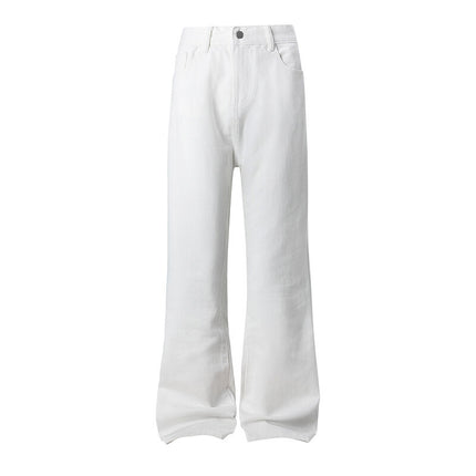 2025 Summer New Vintage Jeans Nostalgic Wide-Leg Jeans Men's Straight Floor-Length Pants Men's One-Piece Dropshipping