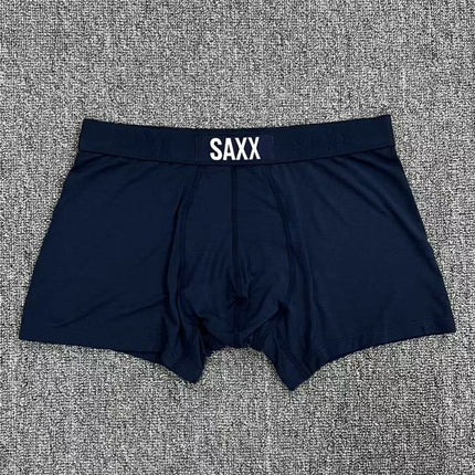 SAXX Underwear Men's Boxers Pocket with Net Pocket No Front Opening Underwear Breathable Comfortable Soft Slim-Fit Shorts
