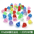 One jin / 17# Cross hole diamond