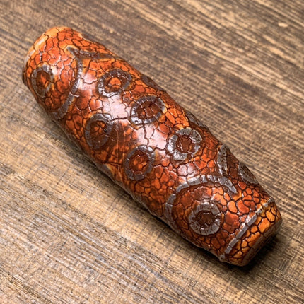 Wholesale High-Quality Xizang Dzi Beads, Old Agate Dragon Dzi Beads, Nine-Eye Dzi Beads, Xizang Agate Dzi Beads, Loose Bead Accessories