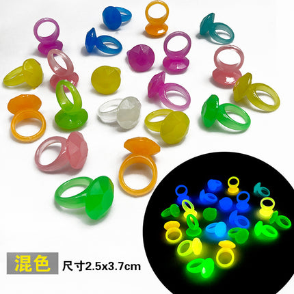 Crystal Children's Diamond Dolphin plastic gem colorful princess play house game archaeological digging gem game toy