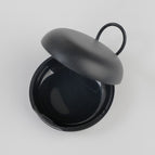 Black (round storage box)