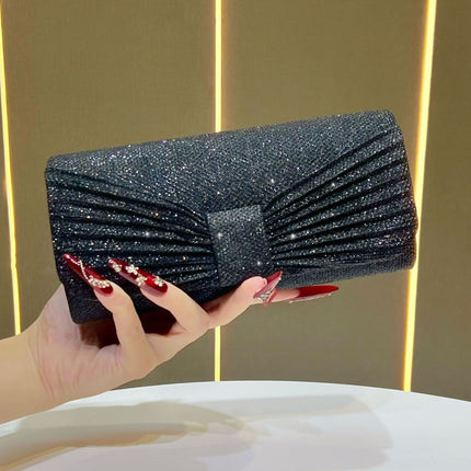 New Fashion Banquet Bag Shiny Clutch Bag Ladies Chain Crossbody Shoulder Mini Bag Celebrity Dress Cheongsam Bag