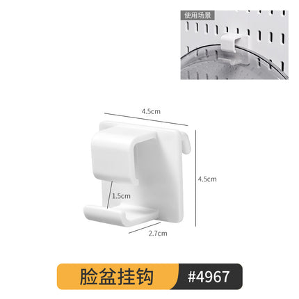 Hole Board Desktop Study Table Desk Dormitory Vertical Storage Partition Station Office Desk Rack Accessories