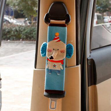 Car Seat Belt Shoulder Cover Universal Cartoon Cute Doll Wear-resistant Car Seat Belt Cover Women
