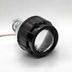 Black cover / 2.5inch violet transparent mirror