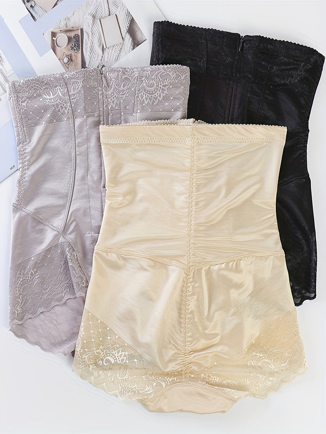 [Comfy Shaping Shorts] 3Pcs Comfy High Waist Shaping Shorts