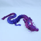 30cm red and blue Chinese dragon