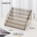 6-layer black display stand (inner grid width 3.5cm)