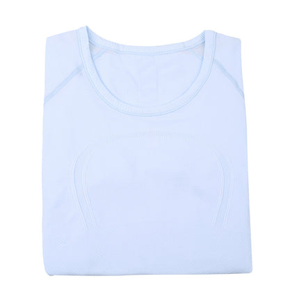 Lulu Original Standard Swiftly Tech Sports Short-Sleeved T-Shirt Casual Running Breathable Fitness Yoga Wear for Women