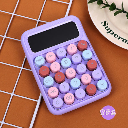 Voice Calculator High Color Value Gradient Portable Computer 12-Bit Large Screen for Office Examination