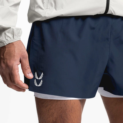 22 Muscle Fitness Brothers Sports Shorts Men's Summer Loose Large Size Running Training Double-Layer Quick-Dry Shorts