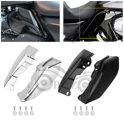 Suitable for Harley Glide Modified Heat Shield Motorcycle Heat Shield Guide Shield 09-16 Fittings Fairing