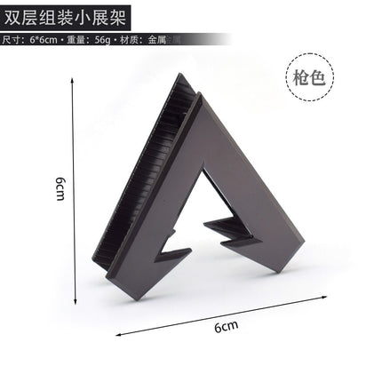 Arts and crafts weapons storage box display rack accessories collection gift box three-dimensional display rack multi-layer display rack