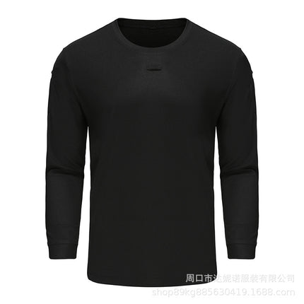 Special Forces Tactical T-shirt Long-sleeved Army Fan T-shirt Round Neck Loose Elastic Spring and Autumn T-shirt Training Quick-drying Long-sleeved Men