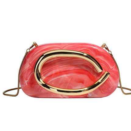 High-Appearance Single-Shoulder Crossbody Bag, Retro Versatile Chain Phone Bag, 2026 New Model Women's Clutch Evening Bag