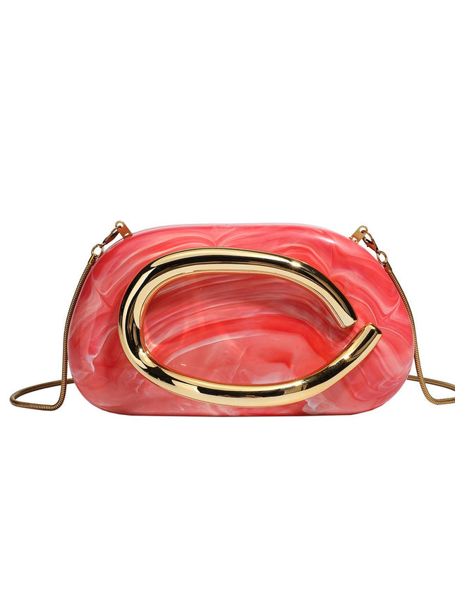 High-Appearance Single-Shoulder Crossbody Bag, Retro Versatile Chain Phone Bag, 2026 New Model Women's Clutch Evening Bag