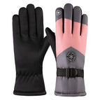 Ski red label—grey pink