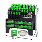118pc green screwdriver set