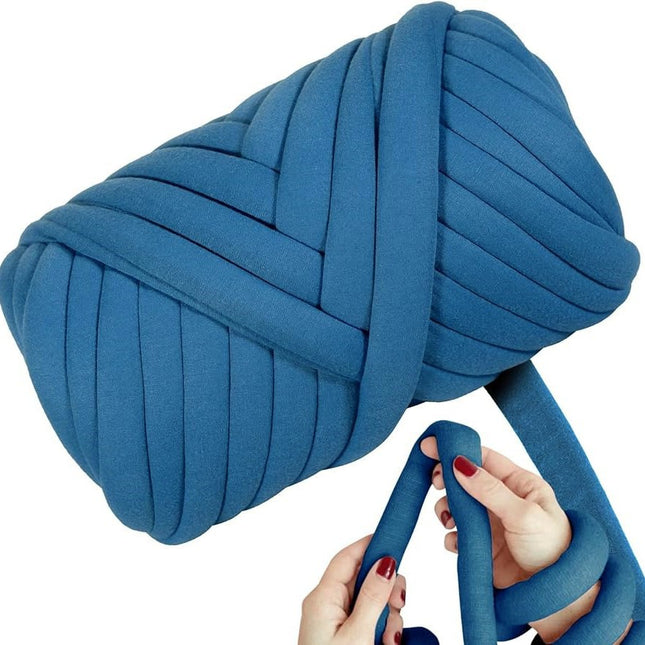 Amazon Core-Spun Yarn, Strip Yarn, Icelandic Super Chunky Yarn for Knitting Blankets, Pillows, and Bag Materials Kit
