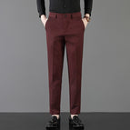 Burgundy trousers / 28