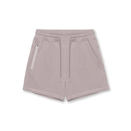 Cross-border Men's Solid Color Shorts Muscle American Fashion Fitness Sports Leisure Training Loose Embroidered Triple Quad Pants