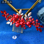 Red hair comb cx596