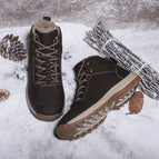 572 dark brown cotton shoes / 36