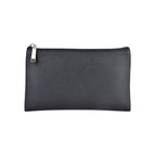 Small size flat bag imitation leather-Black