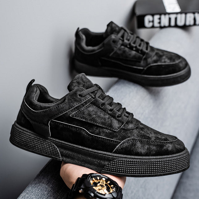 Spring and Summer Men's Shoes New Breathable Shoes Men's Students Korean-style Fashionable All-match Men's Casual Sports Sneakers Trendy Shoes