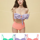 Pink top + purple underpants / M