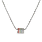 Rainbow small waist (pearl chain)