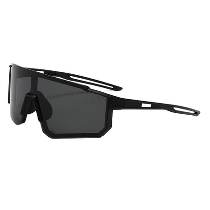 New Cross-Border Outdoor Cycling Sports Glasses for Men and Women, Fashionable One-Piece Large Lens Protective Goggles