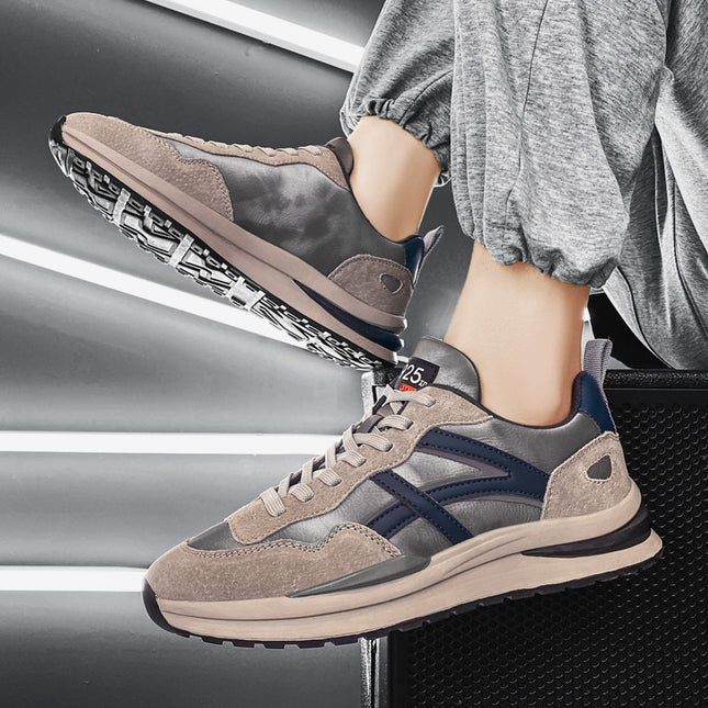 Autumn New Forrest Gump Shoes Vintage Color-matching Low-top Casual Shoes Youth Daily Running Sports Forrest Gump Shoes Men's Shoes