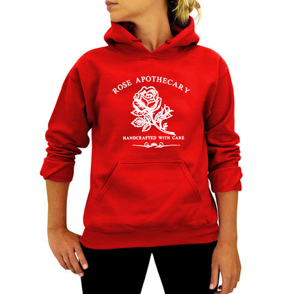 AliExpress Amazon ebay Best Selling Rose Apothecary Rose Printed Hoodie Autumn Winter Europe and America