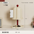 Vintage Tissue Box-Cream White