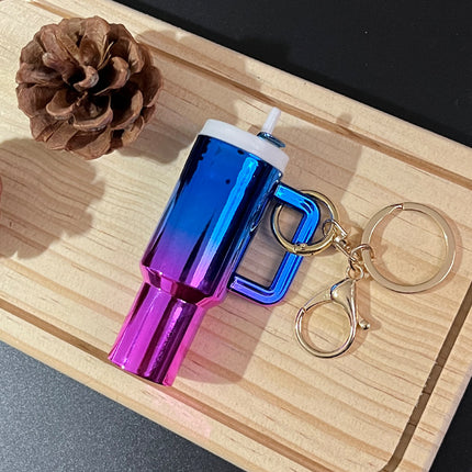 Cross-border New Product Stanley Stanley Keychain Pendant Ice Cup Keychain Can Hold Lipstick Backpack Hanging