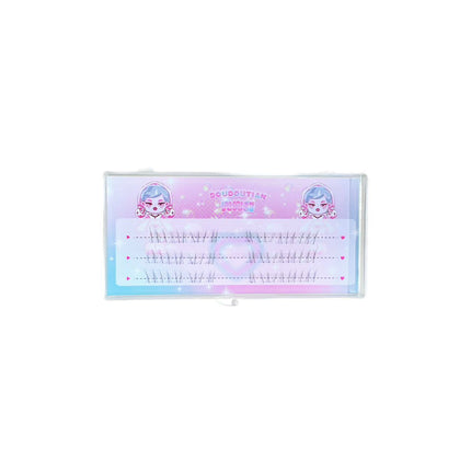 Sweet Sex-free Eyelash Transparent Stem Simulation Natural Mother's high quality Wild Unisex False Eyelash
