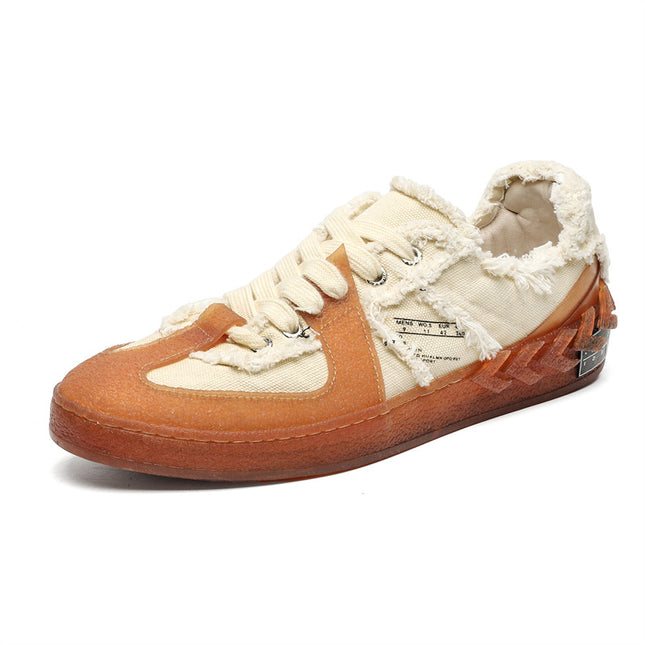 [Celebrity Style] Classic Niche Sneakers Retro Trend Thin Rubber Sole Trendy Versatile T-Head Training Shoes X508