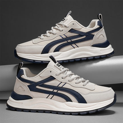 Forrest Gump Shoes Men's 2025 New Breathable Lightweight Trendy Casual Shoes Men's Thick Bottom Shock Absorbing Running Campus Style sneaker