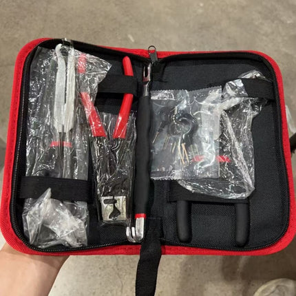 Red and black elbow 60 degree power-off pliers bolt pliers multi-purpose pliers car oil pipe separation harness pliers cross-border pliers