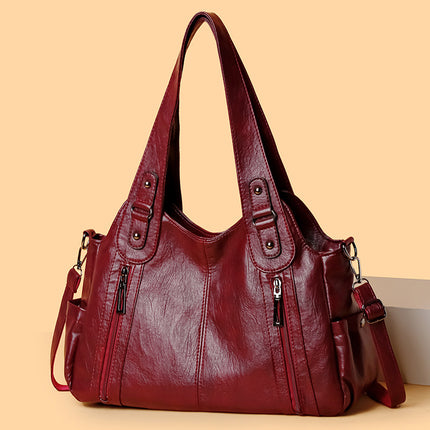 Cross-border Women's Bag Portable Shoulder Bag Large Capacity All-match Women's Tote Bag Vegetable Basket Bag Shoulder Crossbody Bag