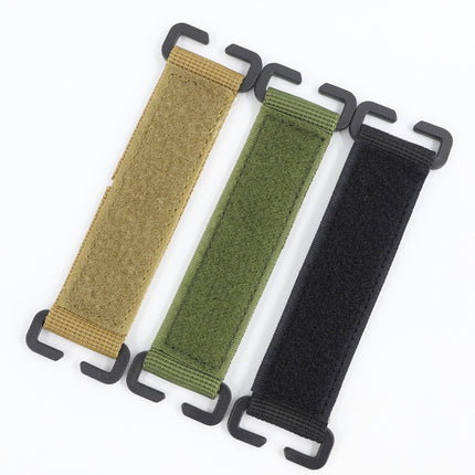 Outdoor backpack MOLLE system conversion 6 inch Velcro wool morale chapter paste function base DIY accessories
