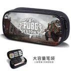 Waterproof, scratch-proof, non-fading, large-capacity three-layer pencil case / B44354