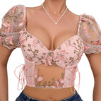 Pink (with steel ring without chest pad) / S