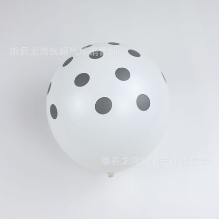 Thickened 12 inch 2.8g polka dot latex balloon wedding wedding party holiday balloon decorative polka dot balloon