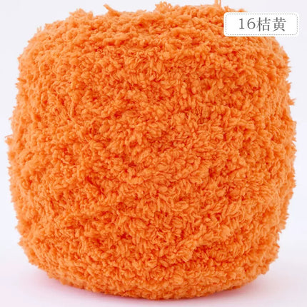 3 strands of coral fleece baby scarf coarse wool hand woven towel line baby sweater in stock wholesale