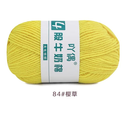 Aridor 4 strands milk cotton wool tufting gun special thread carpet crochet doll yarn children crochet thread